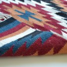 Small Handmade Kilim Rug Wool Indien Diamond Stripes 60x90cm 2x3 Moroccan