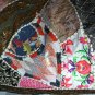 King Size Bedspread Large Sofa Throw Raj Indien Recycled Sari Beads 255cm 8.5ft