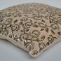 10 Beige Cream Velvet Cushion Covers 16x16 40cm Wholesale Clearance Bulk Sale