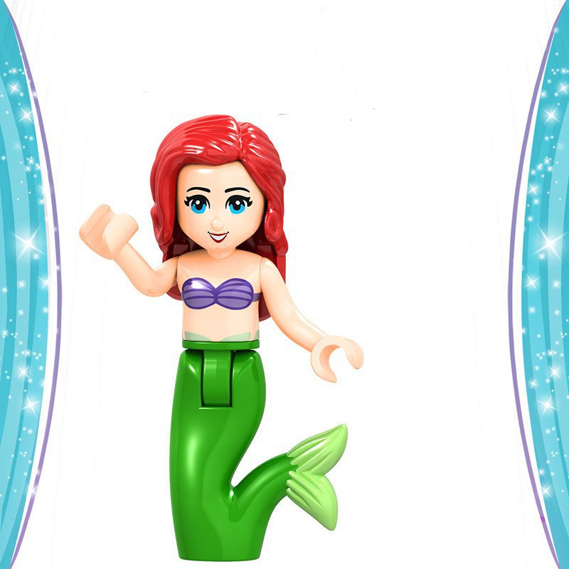 Ariel The Little Mermaid Disney Princess Lego Toys Minifigure