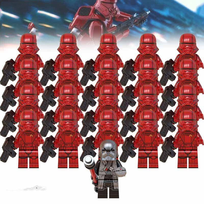 red storm trooper lego set