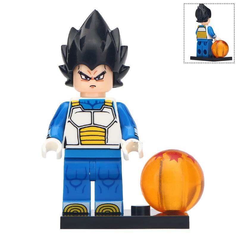 Vegeta Dragon Ball Z Lego Toys Minifigure
