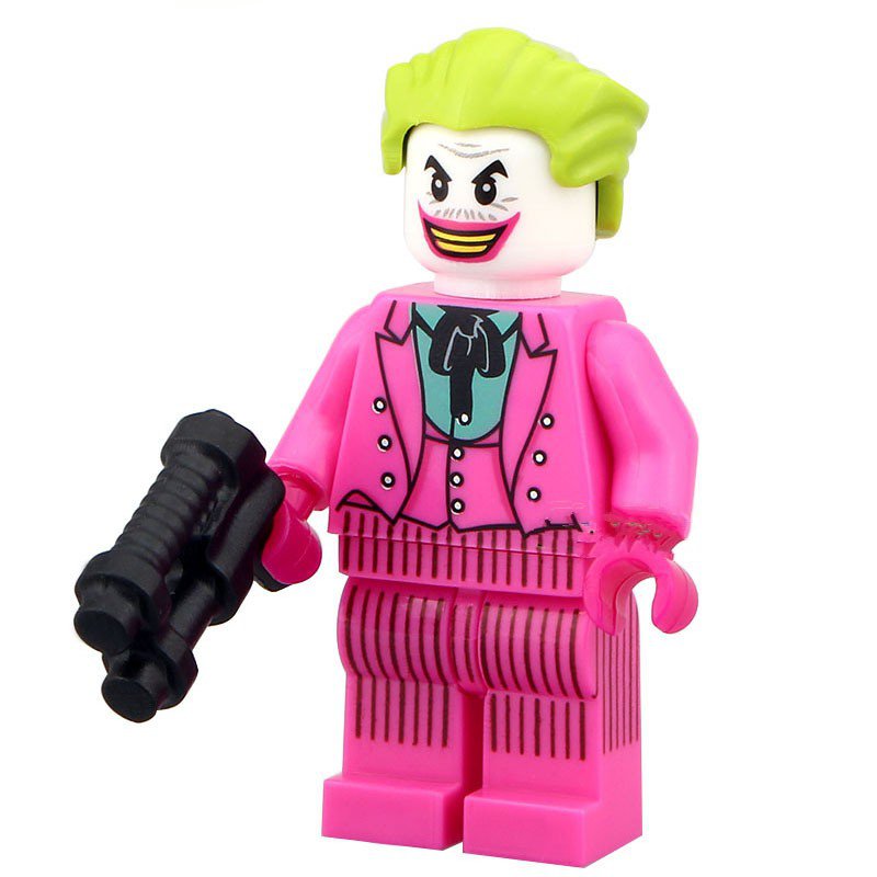 every lego joker minifigure