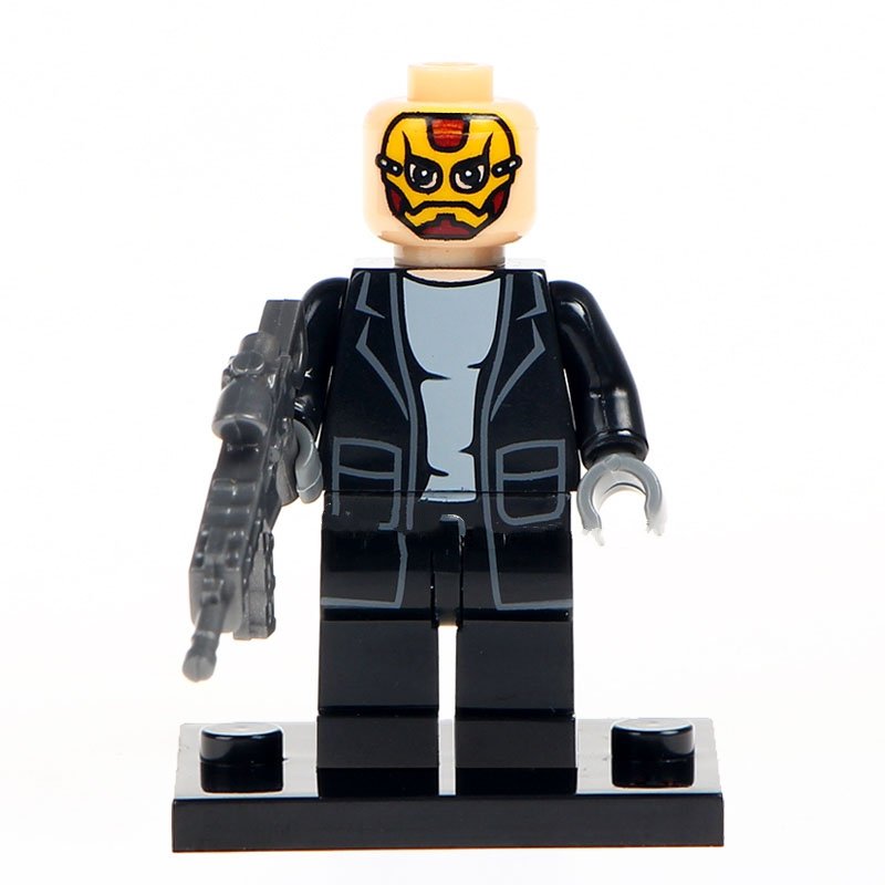 Iron man Masked Robber Lego Minifigure Toys