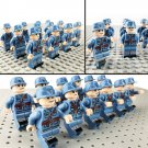 12pcs Chinese Soldier Army WW2 World War Military Lego Minifigure toys Set