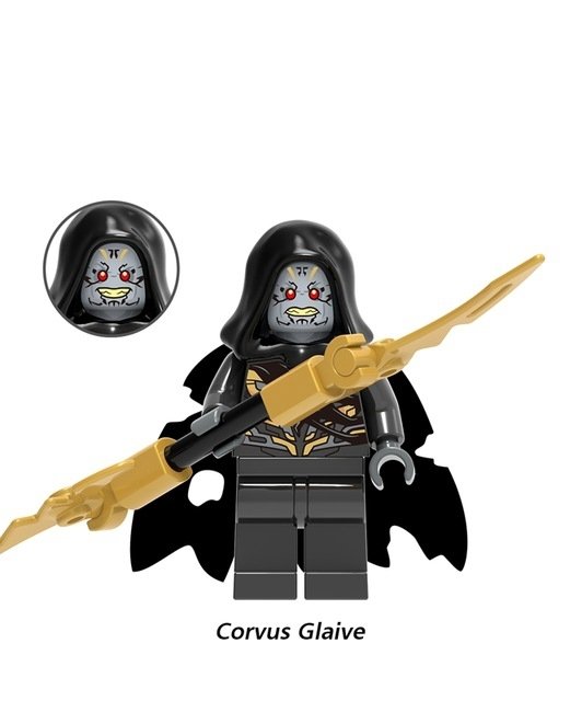 Corvus Glaive Black Order Infinity War Lego Toy Minifigure