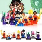 Dragon Ball Z 8pcs Son Goku Vegeta Master Roshi Lego Minifigure Toys Set