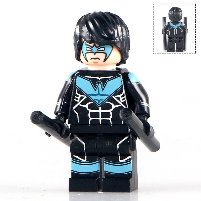 lego nightwing decals