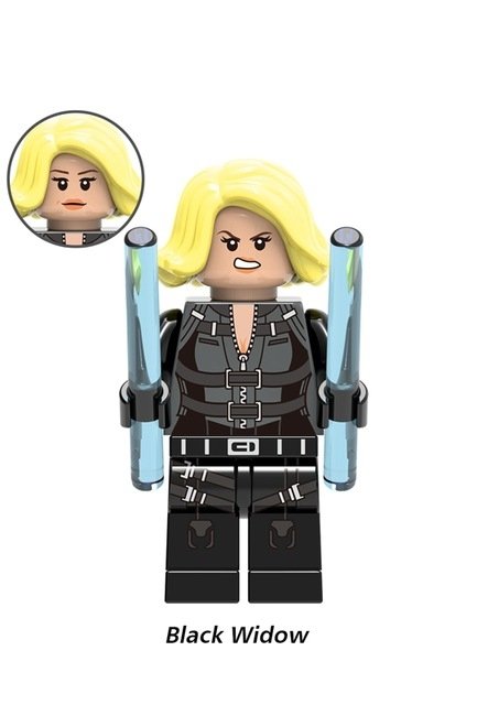 Black Widow Infinity War Avenger Lego Toy Minifigure