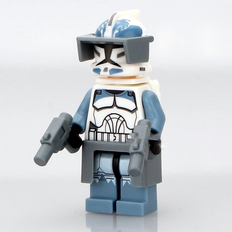 Wolfpack Clone Trooper Star Wars Lego Minifigure Toys 