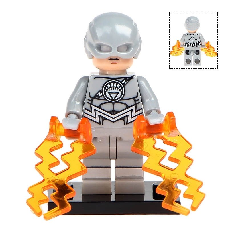White Lantern Flash Lego Minifigure Toys