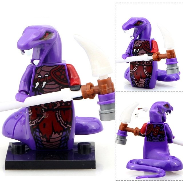 Purple Serpentine Ninjago Lego Minifigure Toys