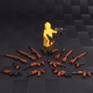 18pcs Moc SWAT War Army Military weapon gun For Lego Minifigure Toys
