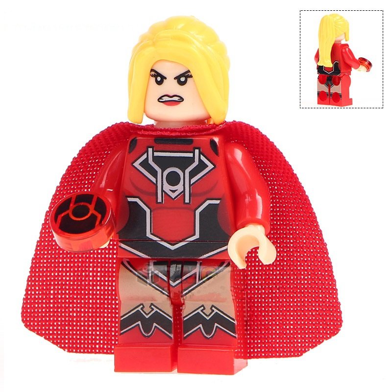 lego red lantern minifigure