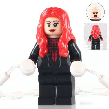 fits lego figure VENOM SPIDER GIRL SPIDERMAN VILLAIN MARVEL K7 