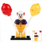 Pennywise Scary Clown Horror Lego Minifigure Toys
