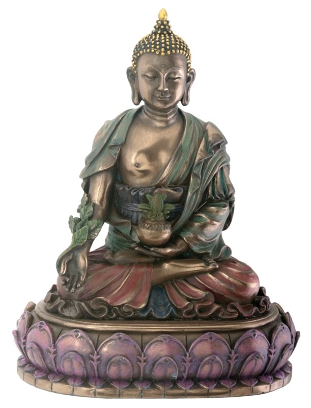 Buddhist Healing Medicine Buddha Statue Figurine