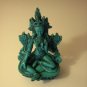 GREEN TARA Statue 6" Tall, Tibetan Mother of Compassion