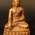 Tibet Tibetan Seated Copper Akshobya Buddha ca. 19th c.