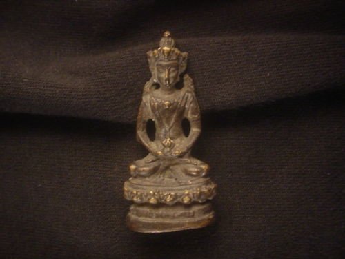 Remarkable Tibetab Bronze *Buddha* Little Statue