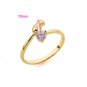 4.38ZIRCON SOLID 24K GILD GORGEOUS RING UNIQUE VERY GOOD QUALITY 100% SURETY SATISFACTION AAAAA