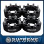 Front and Rear Aluminum Complete 1.5" Wheel Spacers 00-10 Chevy Silverado 2500HD