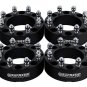 Front and Rear Aluminum Complete 1.5" Wheel Spacers 00-10 Chevy Silverado 2500HD