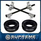 99-07 Chevy GMC Silverado Sierra 1500 3" Front Lift Kit 2WD w/Compressor Tool