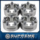 91-94 Mazda Navajo 5-Lug 2WD 4WD 4x 1" Billet Wheel Spacer Kit Silver