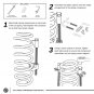 94-18 Dodge Ram 1500 3" Front Level Lift Kit 2WD + Spring Compressing Tool