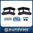 1.25" Front Boomerang Lift Shackles 1987-1995 Jeep Wrangler YJ 2wd 4wd Steel