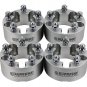 1983-2012 Ford Ranger 5-Lug 2WD 4WD 4x 1" Billet Wheel Spacer Kit Silver