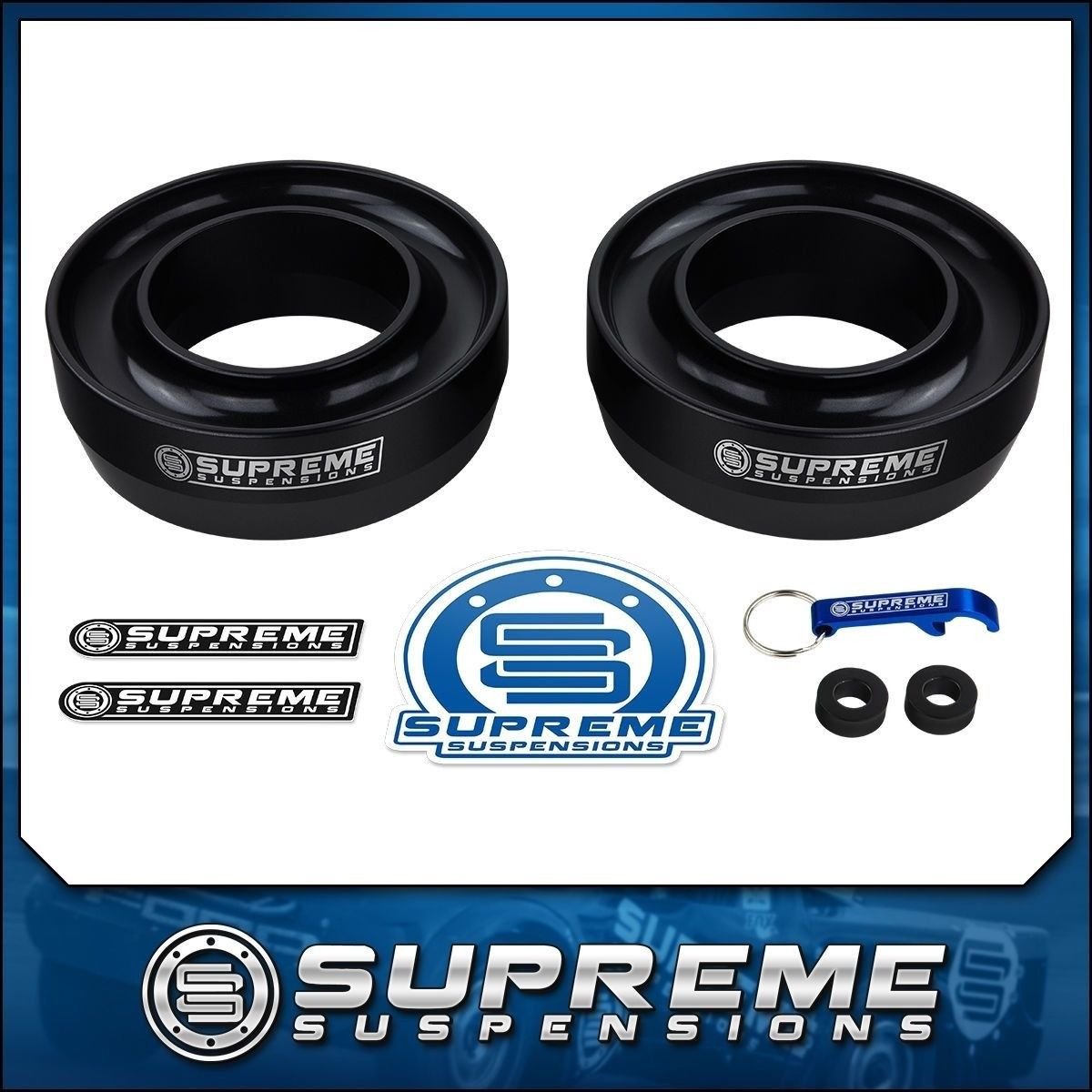 87-15 Dodge Dakota Durango Ram 1500 2" Front Leveling Lift Kit 2WD 4X2 PRO