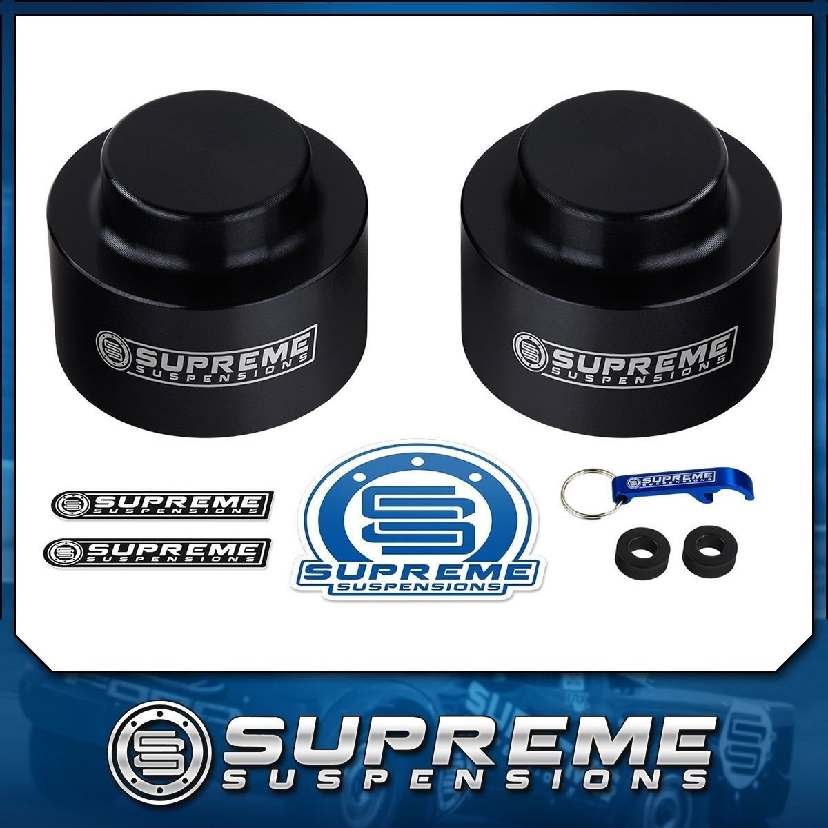 2003-2010 Hummer H2 2" Rear Leveling Lift Kit PRO 4WD 4X4 Only