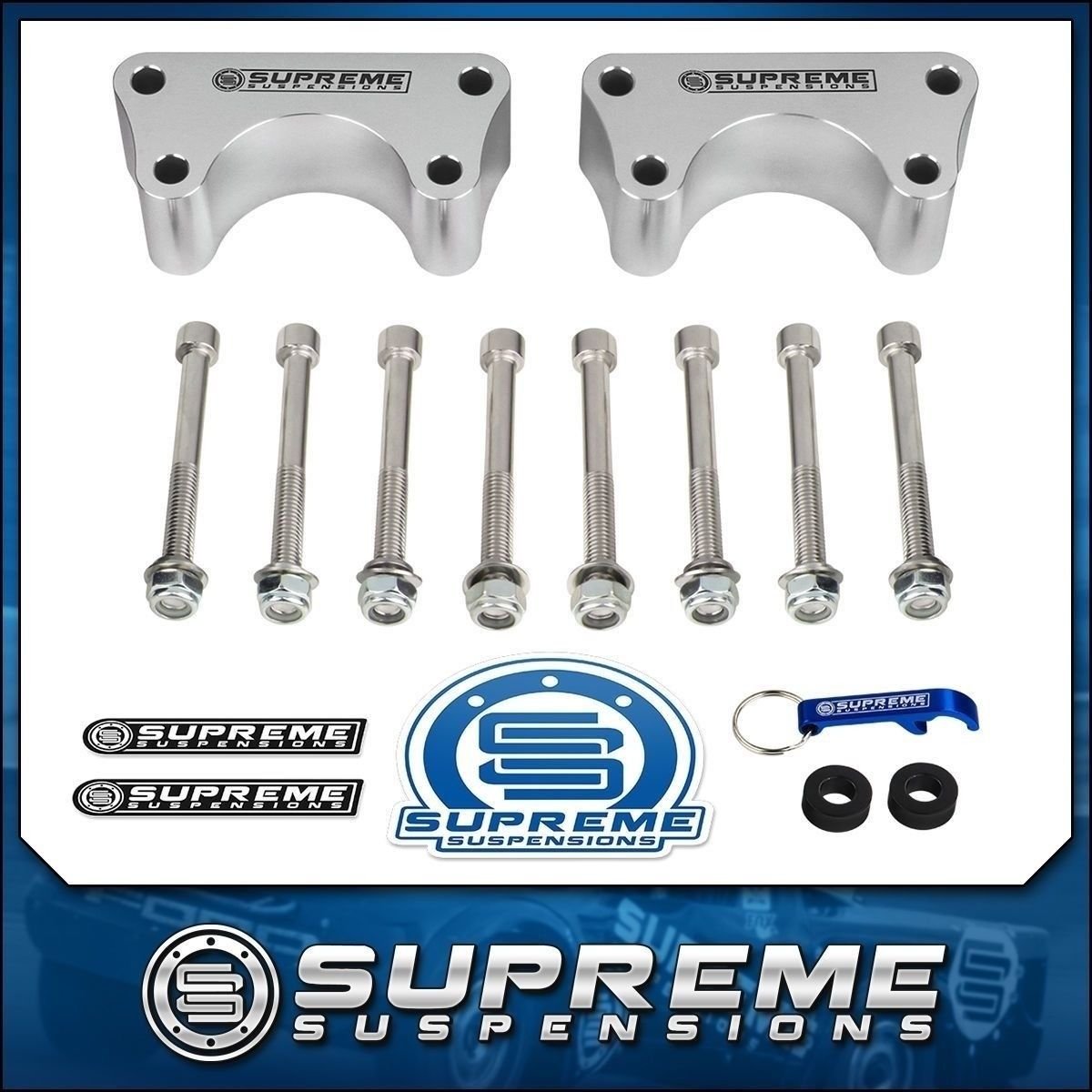 19861998 Toyota IFS Pickup T100 3" Front Lift Kit Ball Joint Spacers