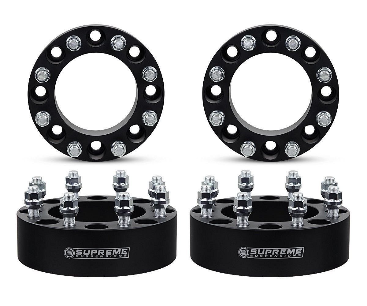 20002010 Chevy Silverado 2500HD 3500HD 4x 2" Billet Wheel Spacer Kit