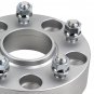 06-09 Mitsubishi Raider Chrysler Aspen Hubcentric 2" Silver Wheel Spacer Kit PRO