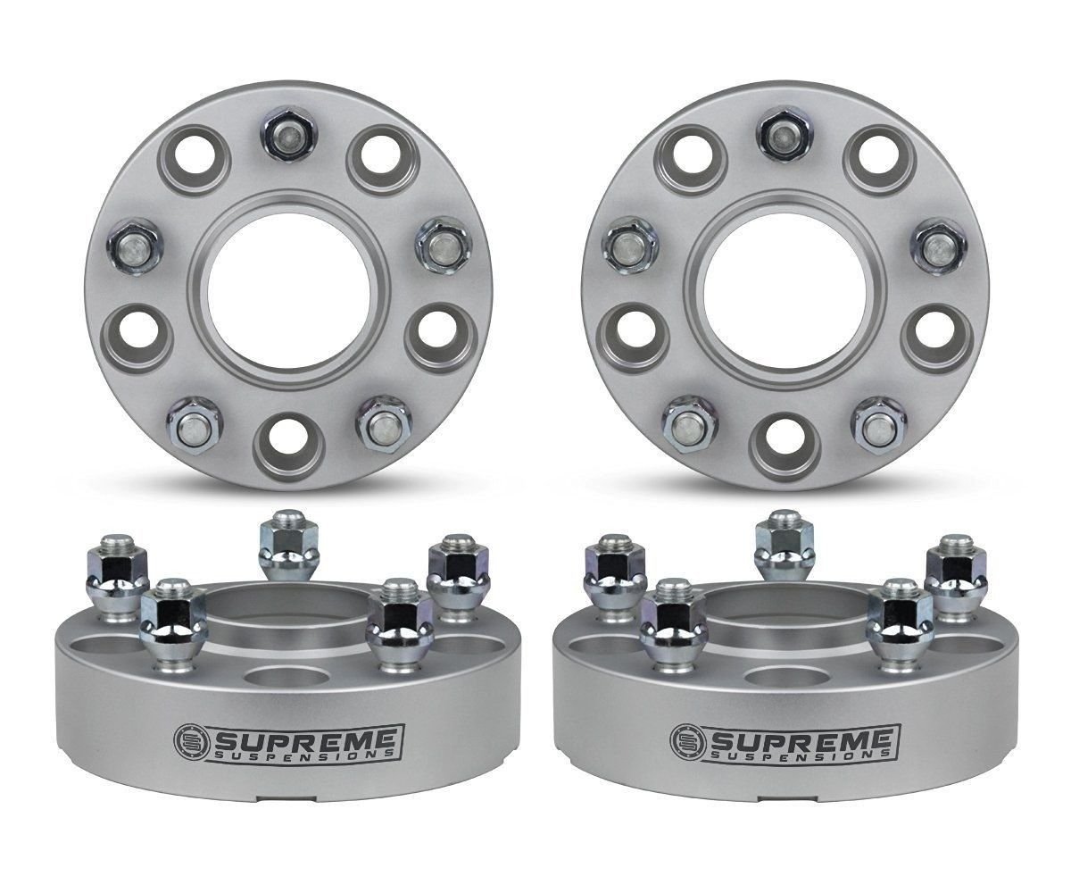 Dodge 0211 Ram 1500 or SRT10 Hub Centric 4x 1.5" HD Silver Wheel Spacers