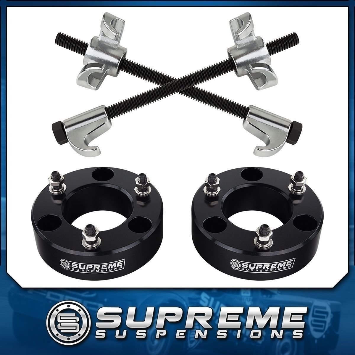 Front 3" Billet Lift Level Kit 04-08 Ford F150 w/ Spring Compressor Tool 2WD 4WD