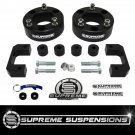2007-2018 GMC Sierra 3.5" Black Front Lift Kit + Diff Drop 4WD PRO 6-Lugs