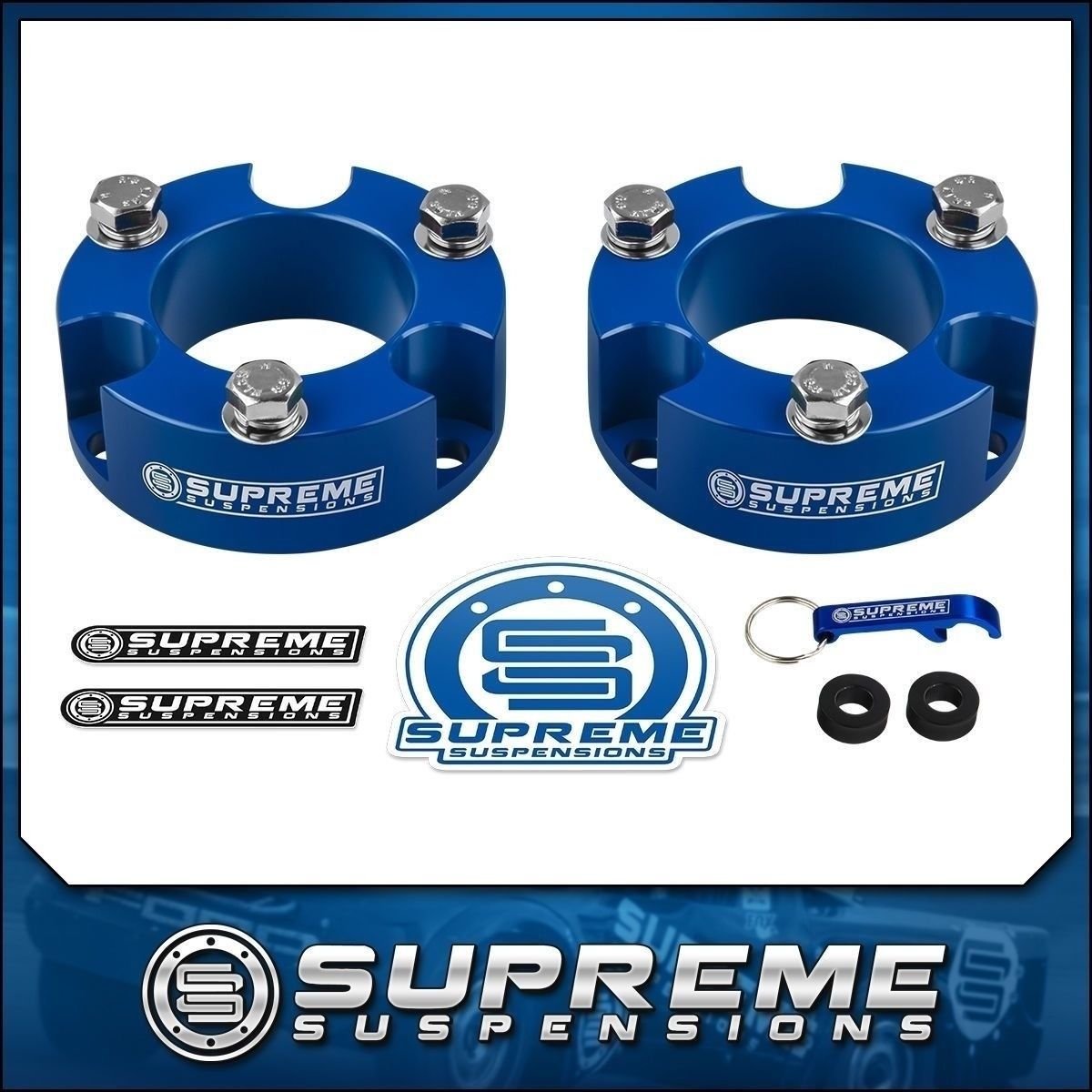 96-02 Toyota 4Runner 3" Front Blue 4X2 4X4 PRO Suspension Level Lift Kit