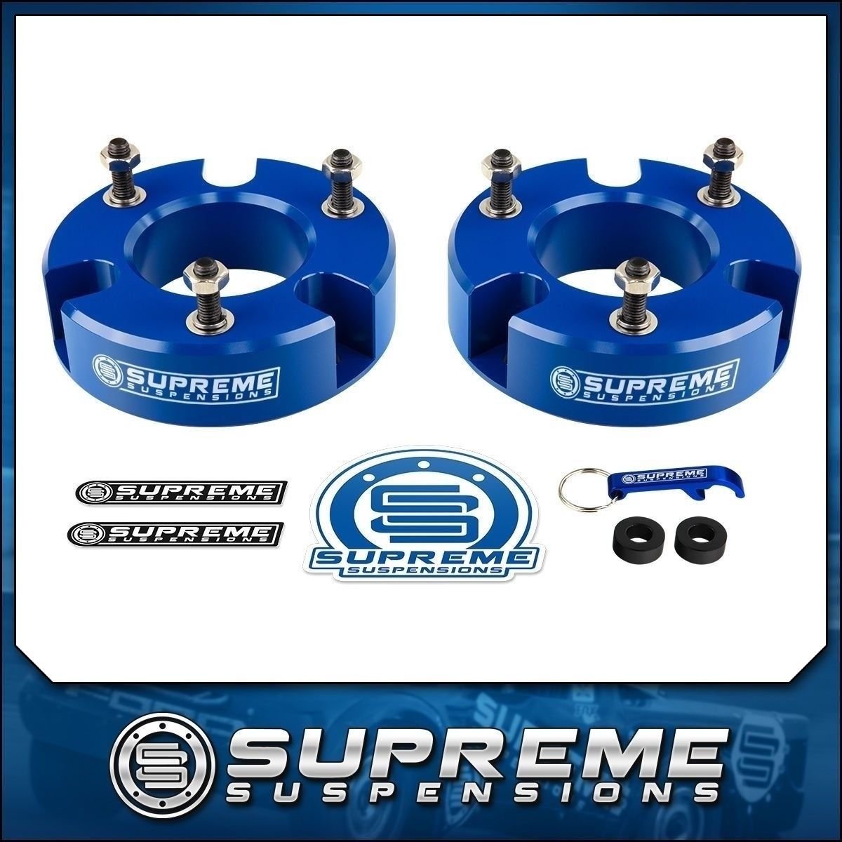 2007-2019 Chevy GMC Silverado Sierra 1500 2" Front Leveling Lift Kit 6-Lug PRO