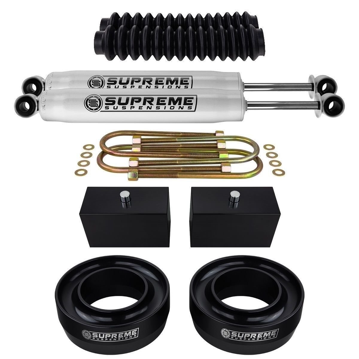 1998-2007 Ranger 2WD 3" Front + 3" Rear Full Leveling Lift Kit + Shocks