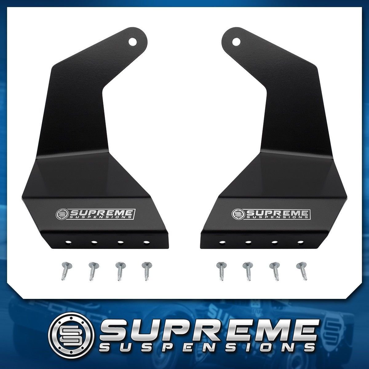 2004-2014 Ford F-150 LED 50"- 52" Light Brackets Upper Windshield Bar Mounts