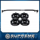07-18 Wrangler JK Adj. Steering Tie Rod + 1.25" Wheel Spacers w/ Hub Centric Lip