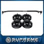 07-18 Wrangler JK Adj. Steering Tie Rod + 1.25" Wheel Spacers w/ Hub Centric Lip