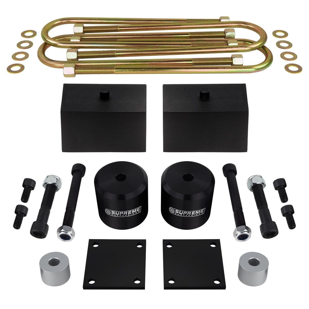 05-19 Ford F250 SuperDuty Complete 3" Inch Billet Level Lift Kit 4X4 OVERLOADS 3 Inch Lift Kit For Ford F250