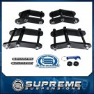 1987-1995 Jeep Wrangler YJ Full 4 Set 1.5" Lift Level Shackles Kit Front + Rear