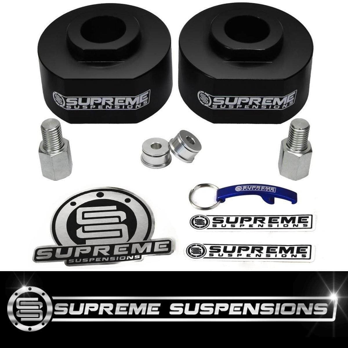 19831996 Ford Ranger 2" Front Leveling Lift Kit 4WD + Stud Extenders PRO