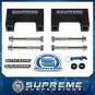 Chevrolet Chevy Rear 2" Lift T Bowtie Bow Tie Style Shock Extenders Delrin PRO